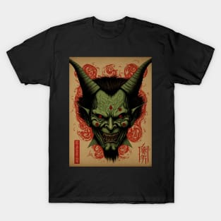 Asian Demon face T-Shirt